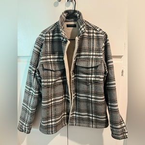 AllSaints Shearling Shacket